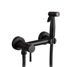Гигиенический душ со смесителем FRAP F7503-6, черный