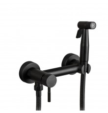 Гигиенический душ со смесителем FRAP F7503-6, черный