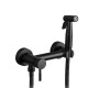 Гигиенический душ со смесителем FRAP F7503-6, черный