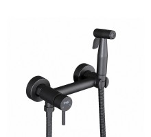 Гигиенический душ со смесителем FRAP F7503-9, оружейная сталь