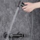 Гигиенический душ со смесителем FRAP F7503-9, оружейная сталь