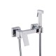 Гигиенический душ со смесителем FRAP F7504, хром