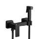Гигиенический душ со смесителем FRAP F7504-6, черный