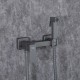 Гигиенический душ со смесителем FRAP F7504-9, оружейная сталь
