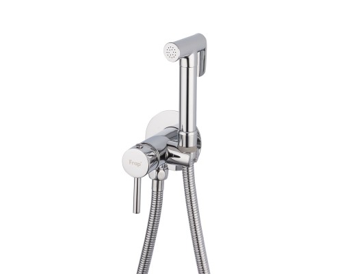 Гигиенический душ со смесителем FRAP F7505-2, хром