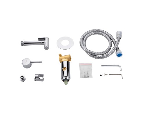Гигиенический душ со смесителем FRAP F7505-2, хром