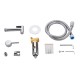 Гигиенический душ со смесителем FRAP F7505-2, хром