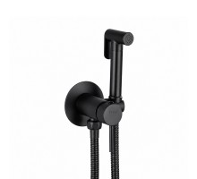 Гигиенический душ со смесителем FRAP F7505-6, черный