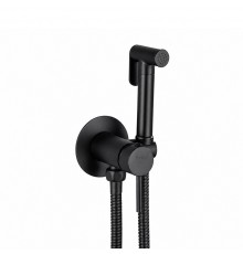 Гигиенический душ со смесителем FRAP F7505-6, черный
