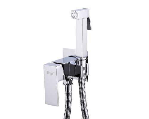 Гигиенический душ со смесителем FRAP F7506, хром