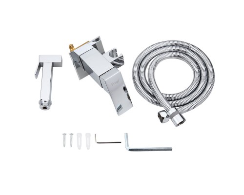 Гигиенический душ со смесителем FRAP F7506, хром