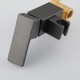 Гигиенический душ со смесителем FRAP F7506-9, оружейная сталь