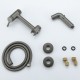 Гигиенический душ со смесителем FRUD R7503-9, оружейная сталь