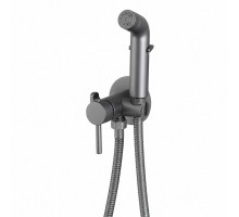 Гигиенический душ со смесителем FRUD R7505-9, оружейная сталь