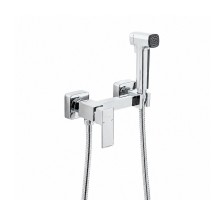 Гигиенический душ со смесителем FRAP F7591, хром