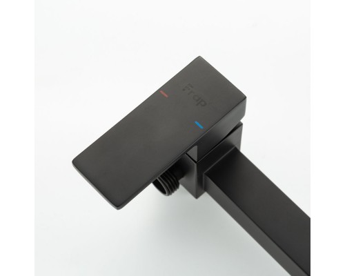 Гигиенический душ со смесителем FRAP F7591-6, черный