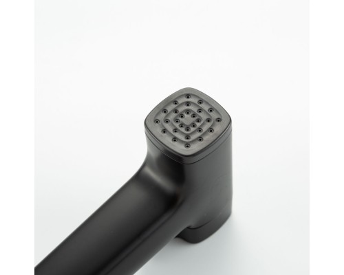 Гигиенический душ со смесителем FRAP F7591-6, черный