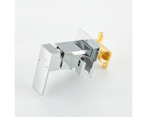Гигиенический душ со смесителем FRAP F7591-2, хром