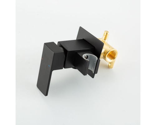 Гигиенический душ со смесителем FRAP F7591-26, черный