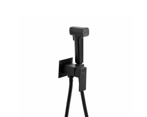 Гигиенический душ со смесителем FRAP F7591-26, черный