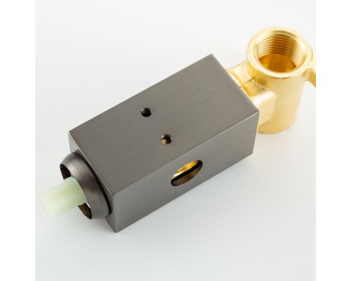 Гигиенический душ со смесителем FRAP F7591-29, оружейная сталь