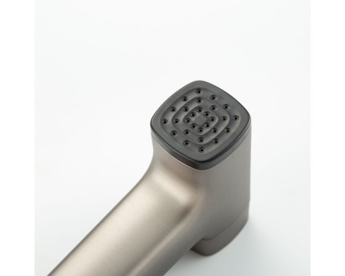 Гигиенический душ со смесителем FRAP F7591-29, оружейная сталь