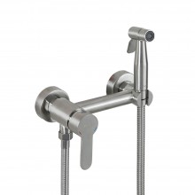 Гигиенический душ со смесителем FRAP F20801, сатин