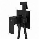 Гигиенический душ со смесителем FRAP F72802-6, черный