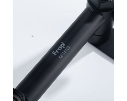 Гигиенический душ со смесителем FRAP F20806-6, черный