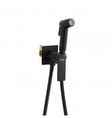 Гигиенический душ со смесителем FRAP F7571-6, черный
