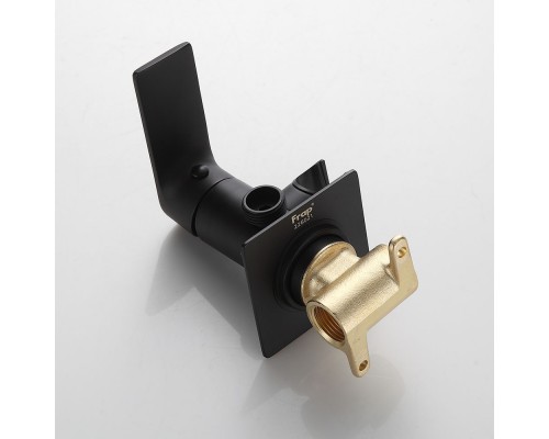 Гигиенический душ со смесителем FRAP F7571-6, черный