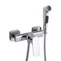Гигиенический душ со смесителем FRAP F7586, хром