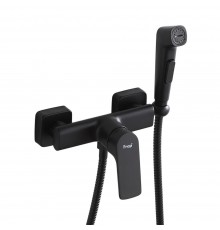 Гигиенический душ со смесителем FRAP F7586-6, черный