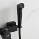 Гигиенический душ со смесителем FRAP F7586-6, черный