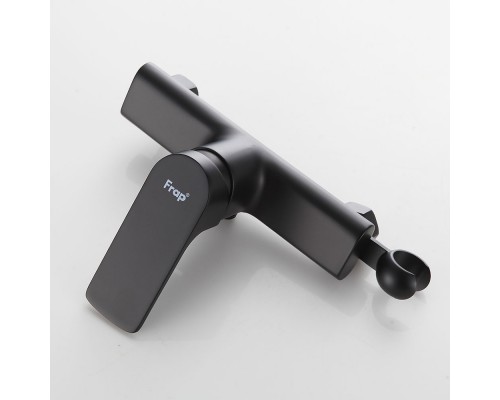Гигиенический душ со смесителем FRAP F7586-6, черный