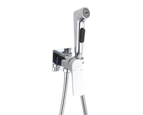 Гигиенический душ со смесителем FRAP F7586-2, хром