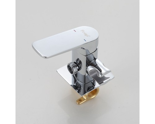 Гигиенический душ со смесителем FRAP F7586-2, хром