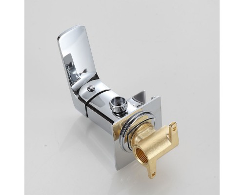 Гигиенический душ со смесителем FRAP F7586-2, хром