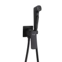 Гигиенический душ со смесителем FRAP F7586-26, черный