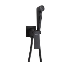 Гигиенический душ со смесителем FRAP F7586-26, черный