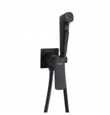 Гигиенический душ со смесителем FRAP F7586-26, черный