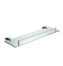 Полка стеклянная Shevanik SG5119, хром