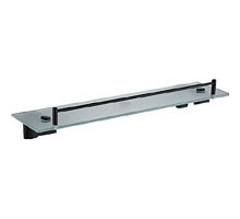 Полка стеклянная FRAP F30607-6, черный
