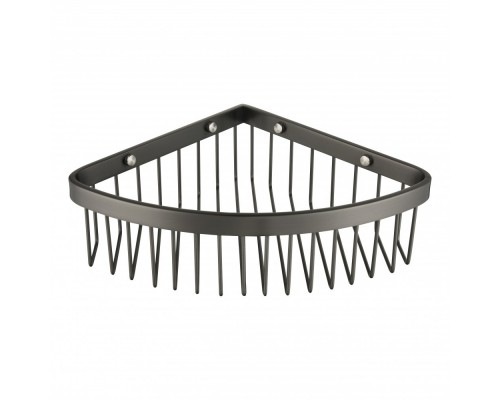 Полка корзина угловая Grocenberg AC0094BG, графит
