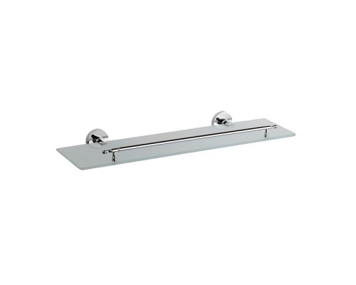 Полка стеклянная D-Lin D260100, хром