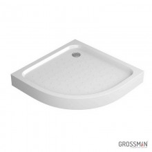 Душевой поддон Grossman 90 х 90х16 см, четверть круга, GR-119009020