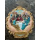 Религиозная скульптура из смолы  Тайная вечеря Иисус и 12 учеников BLUE