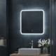 Зеркало Bruno Led 600х600 с сенсором