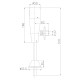 Project Смывное устройство для писсуара, Сенс, хром, LM, LM4654CE
