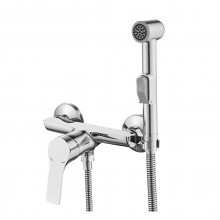 RS29 Смеситель для биде, гигиен.душ на стену, р/ОД, хром, ROS, RS29-52